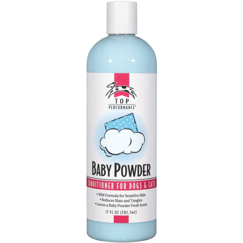 Top Performance Baby Powder Pet Conditioner, 17-Ounce, 17 Ounce - Image 1